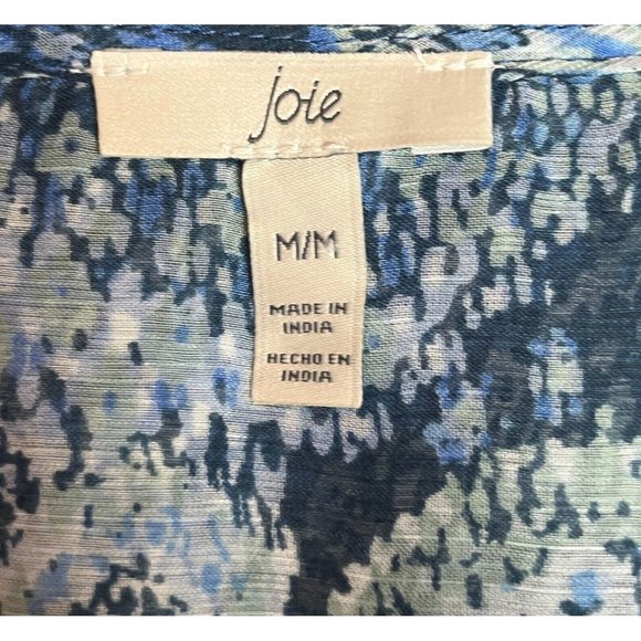 Joie Limited Edition Women’s Medium Maxi Dress Parisian Paisley Blue NWT Boho - Picture 7 of 13